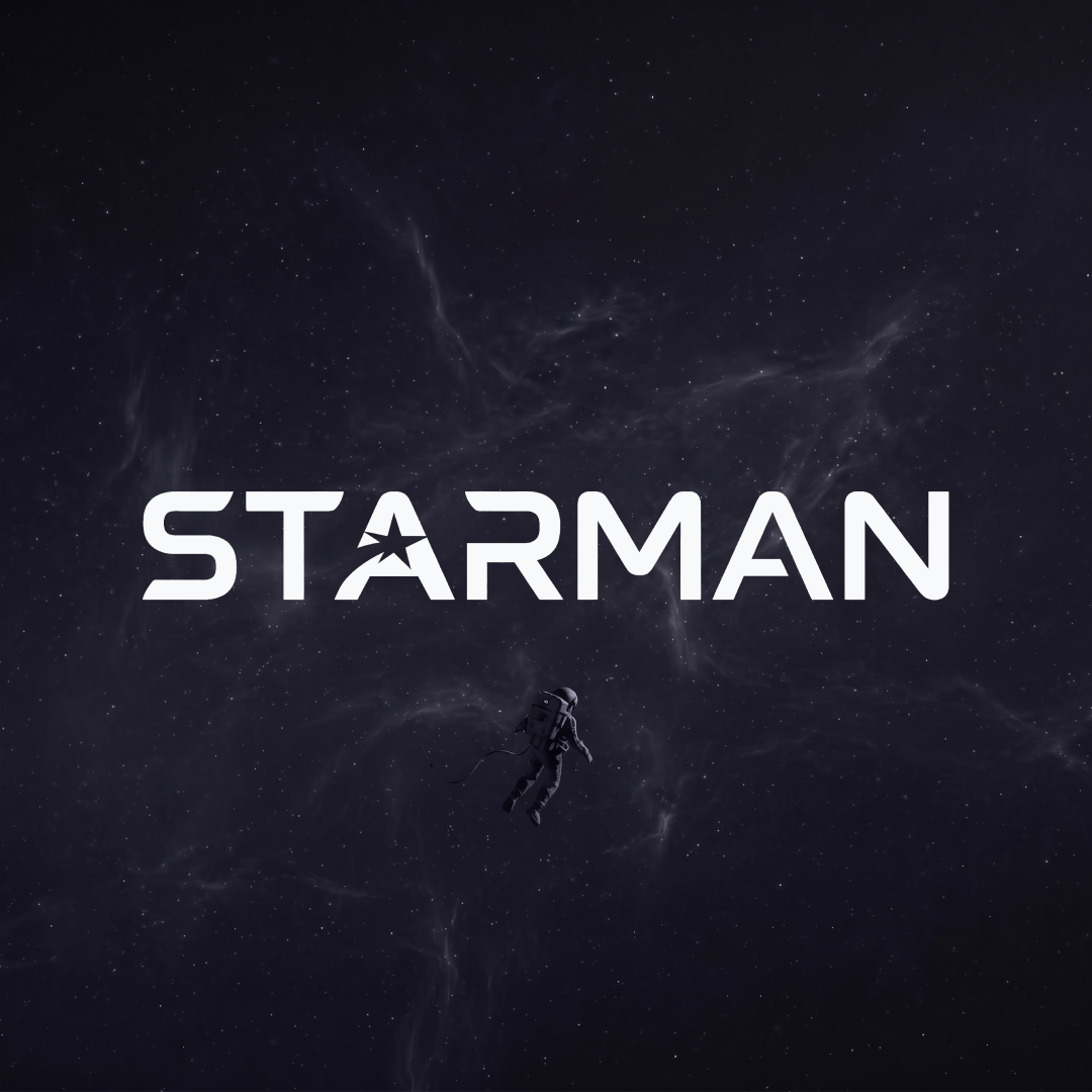 Starman Floating in Space